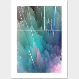 Geometric elements series Posters and Art